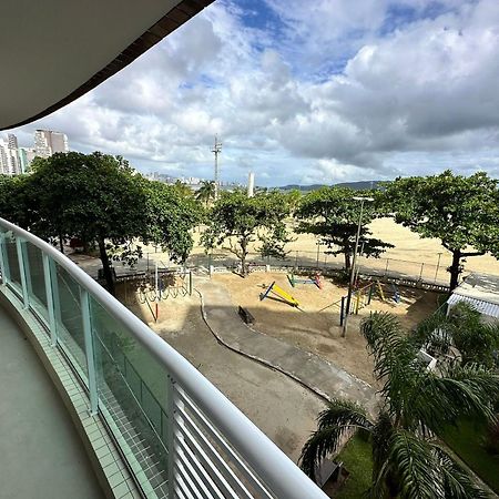 Ap Pe Na Areia Vista Parcial Mar Lejlighed Santos  Eksteriør billede